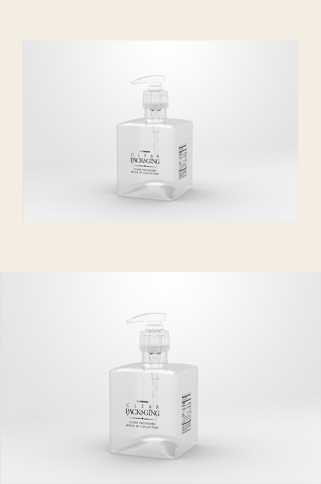 洗手液瓶器样机宣传素材