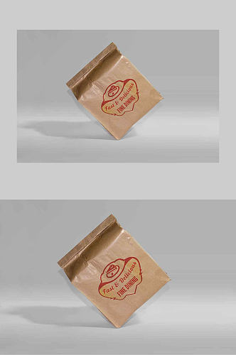 食品袋展示宣传样机