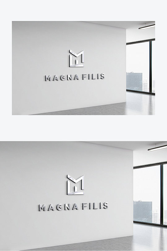 众图网 背景墙logo展示样机