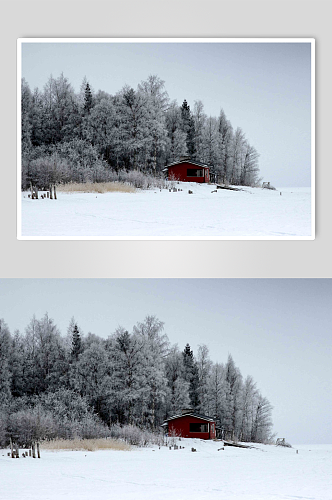 冬季美景冬日雪景图片
