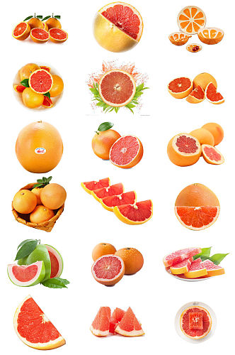 葡萄柚海报设计素材