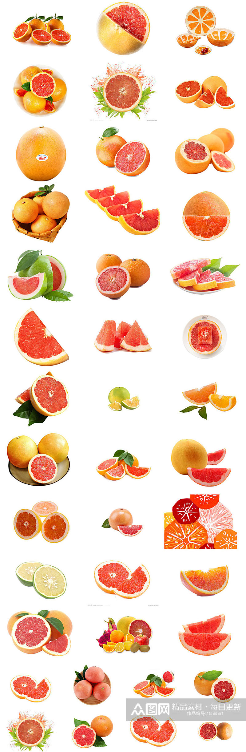 葡萄柚海报设计素材素材