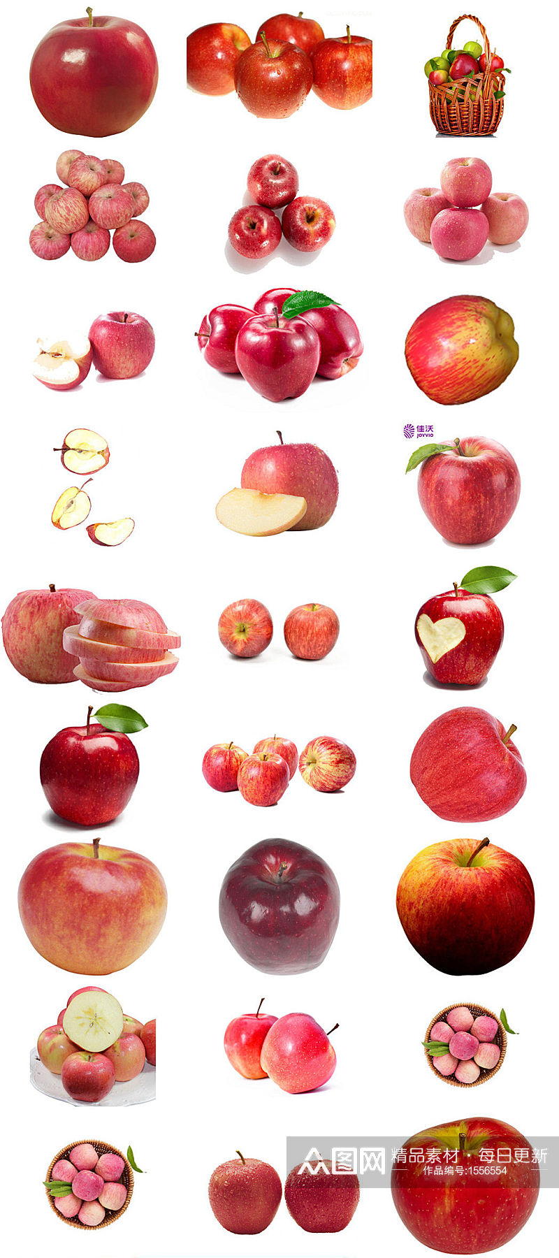 苹果水果图片免抠素材集合素材