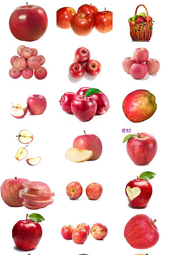 苹果水果图片免抠素材集合