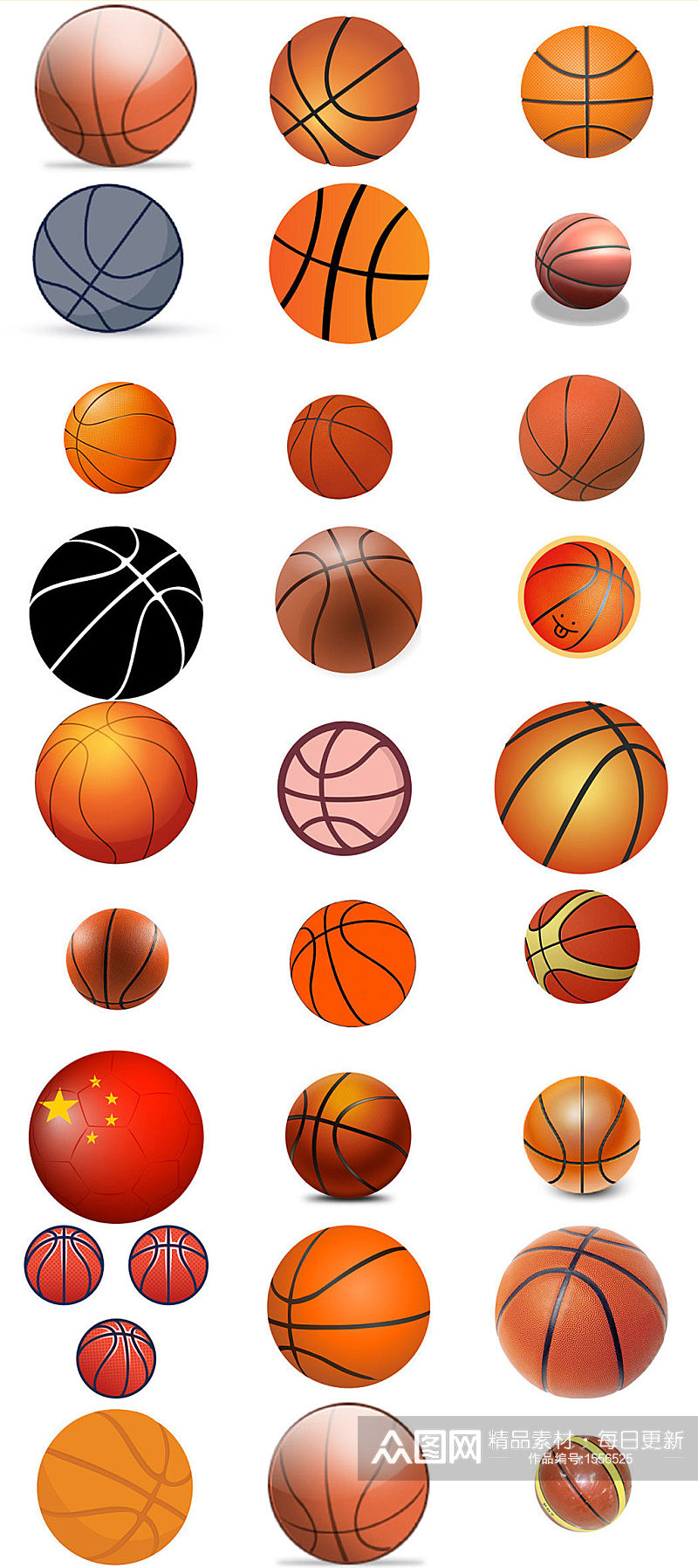 免抠卡通篮球海报设计素材素材