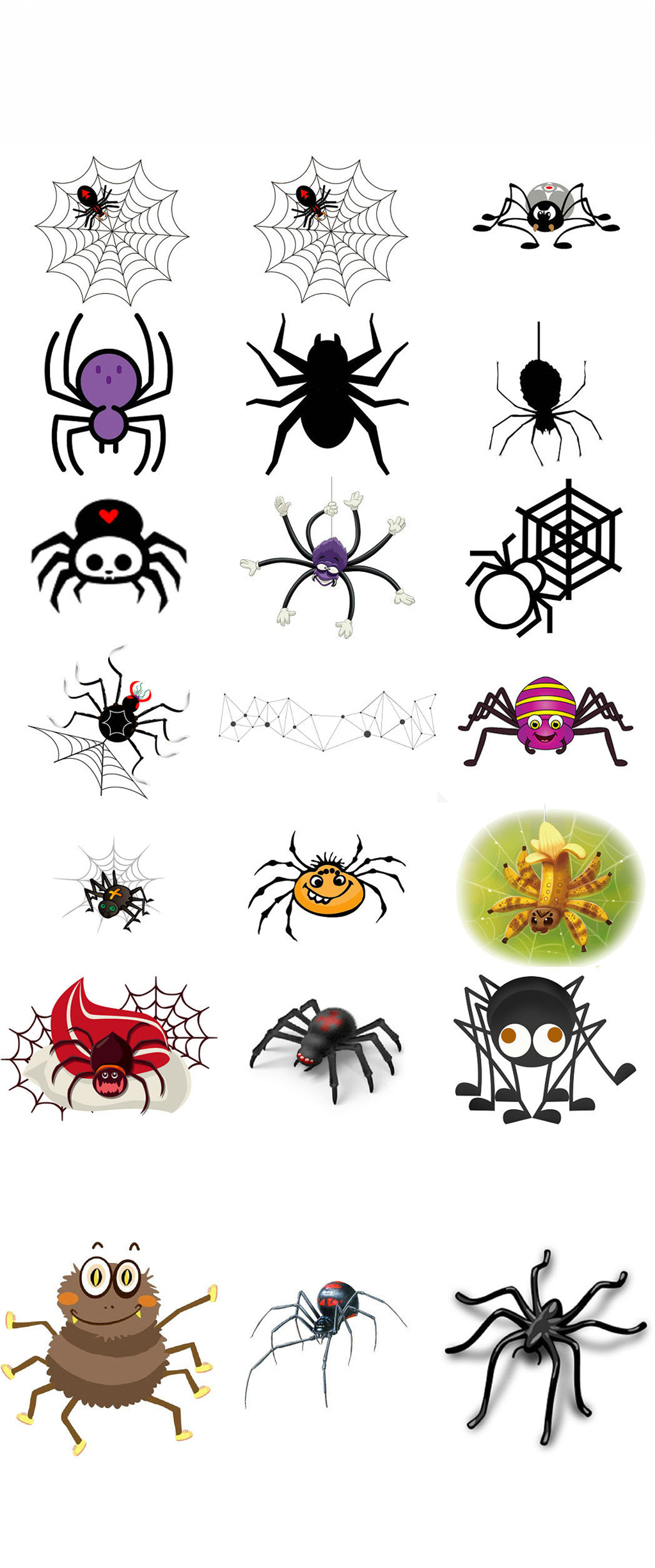 蜘蛛结网漫画图片