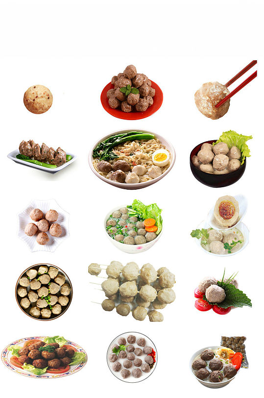 美食牛肉丸海報設(shè)計素材