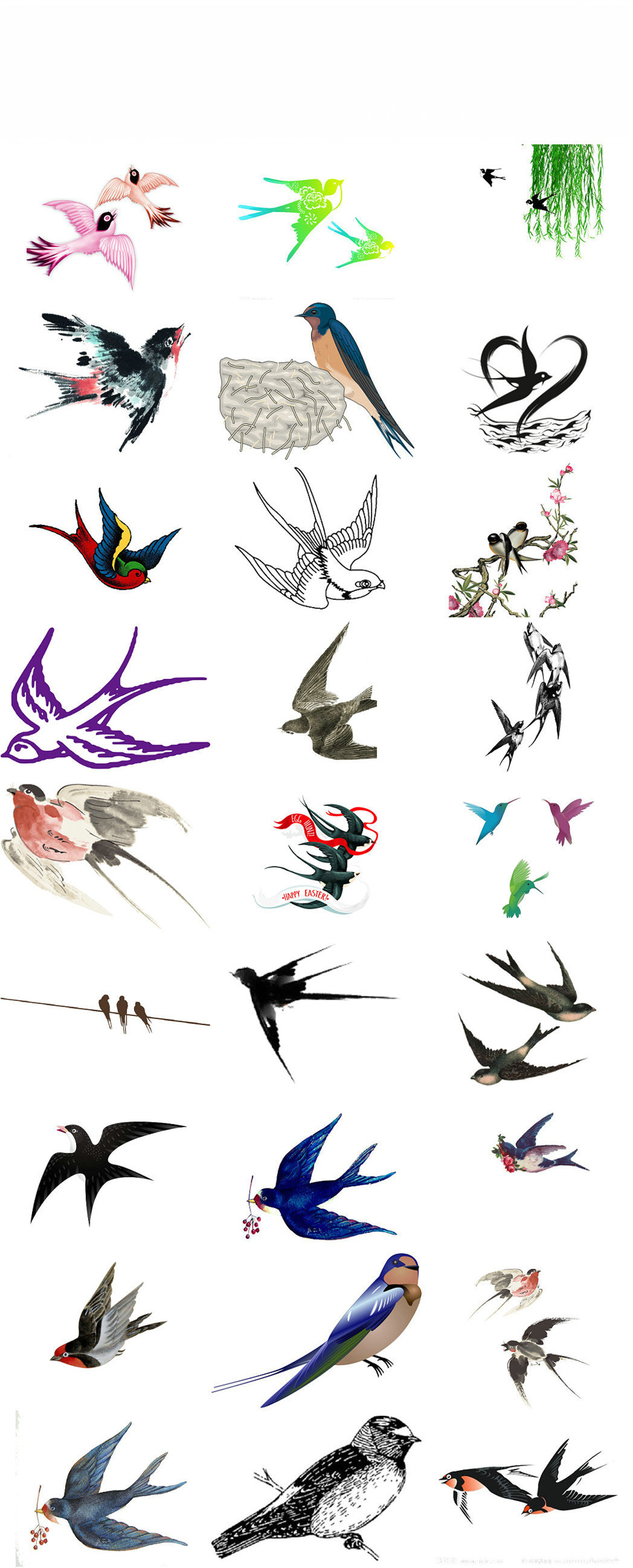 燕子logo素材_燕子logo模板_燕子logo设计图片免费下载-众图网