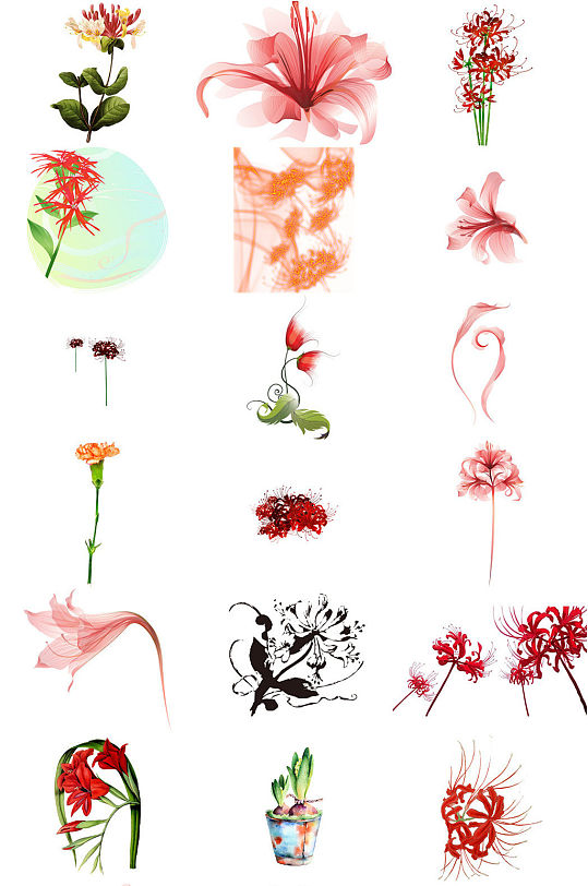 彼岸花头像边框图片 彼岸花头像边框设计素材 彼岸花头像边框模板下载 众图网