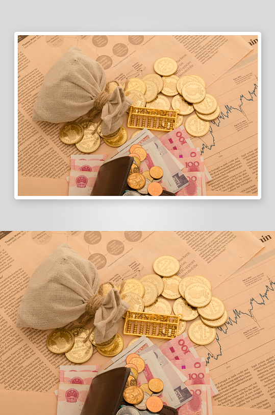 投資金幣圖片攝影8