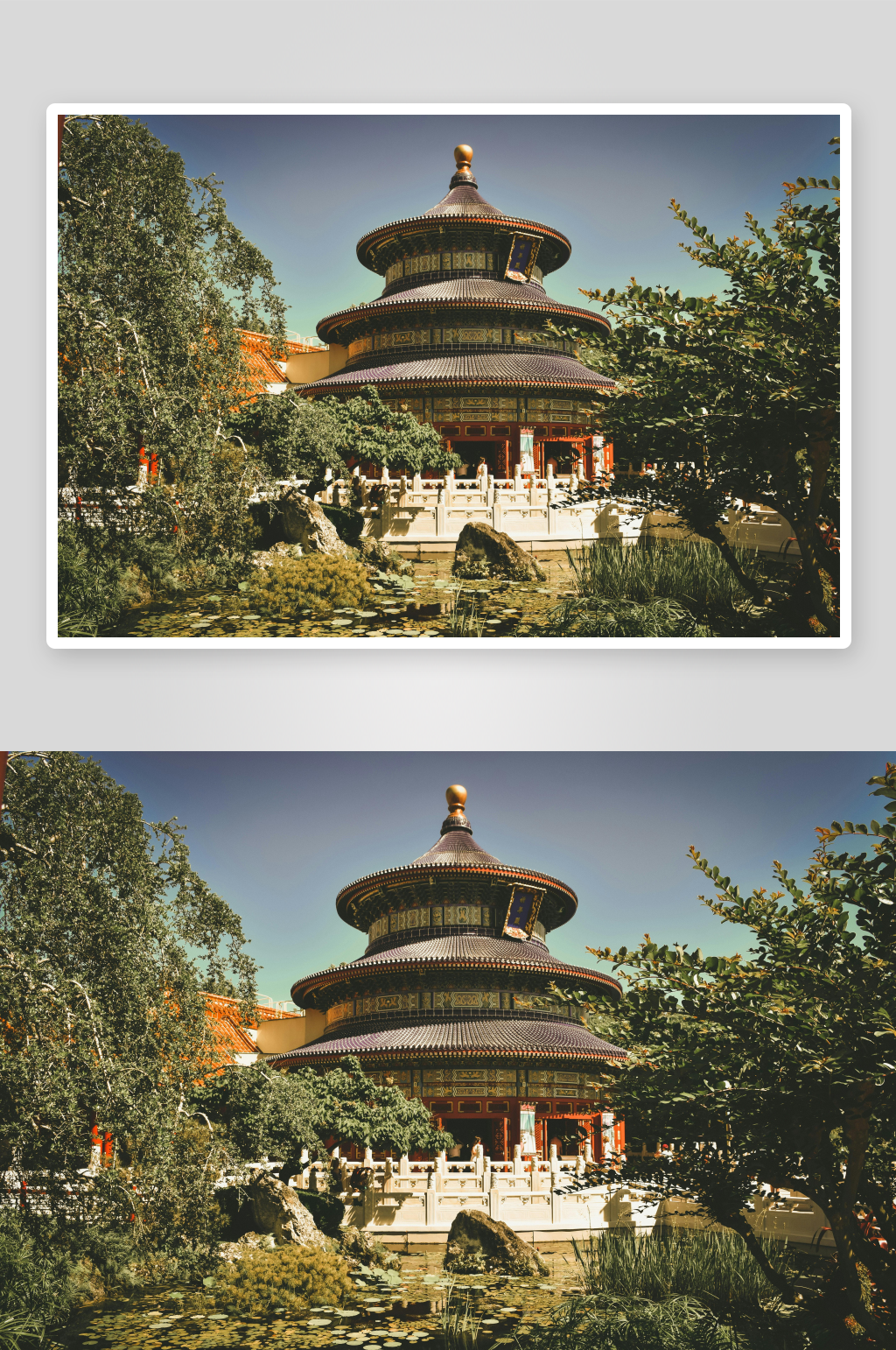 古典中式建筑与园林景观素材