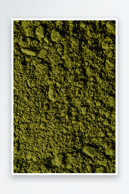 绿色粉末状物质特写-众图网