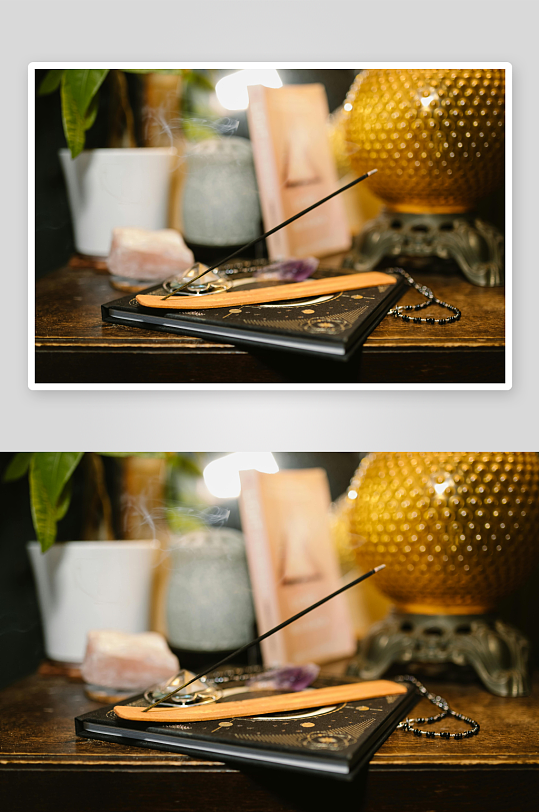 香薰仪式桌面静物-众图网