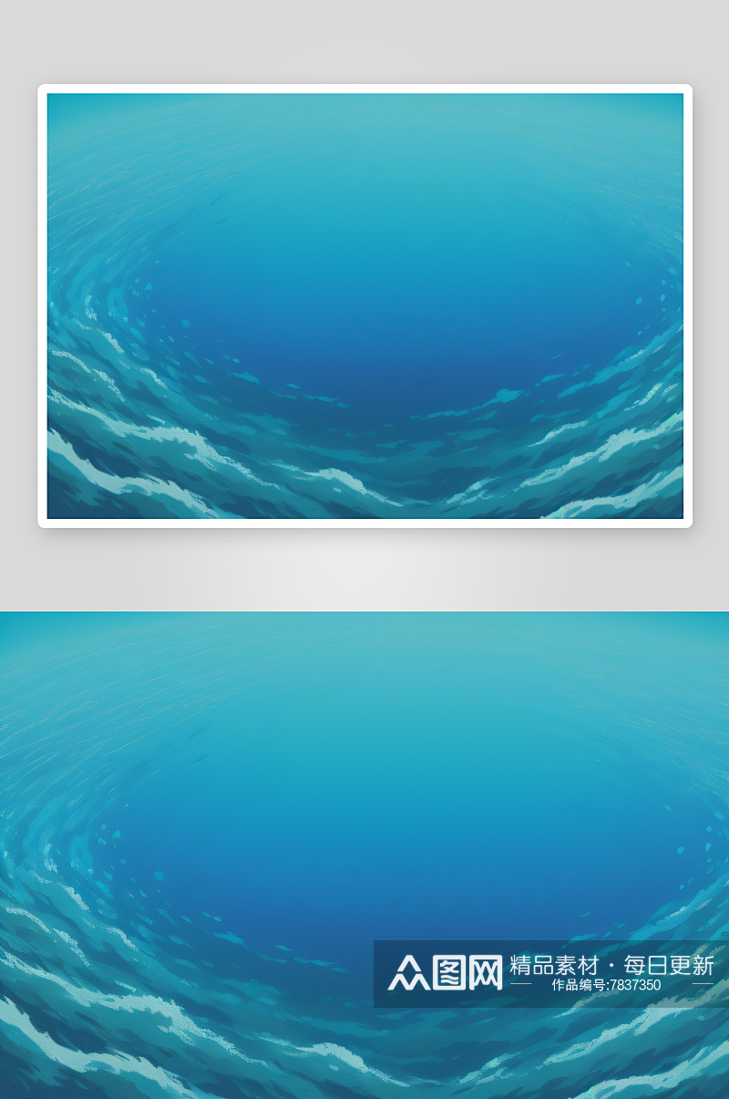 水彩风格抽象水背景插图素材