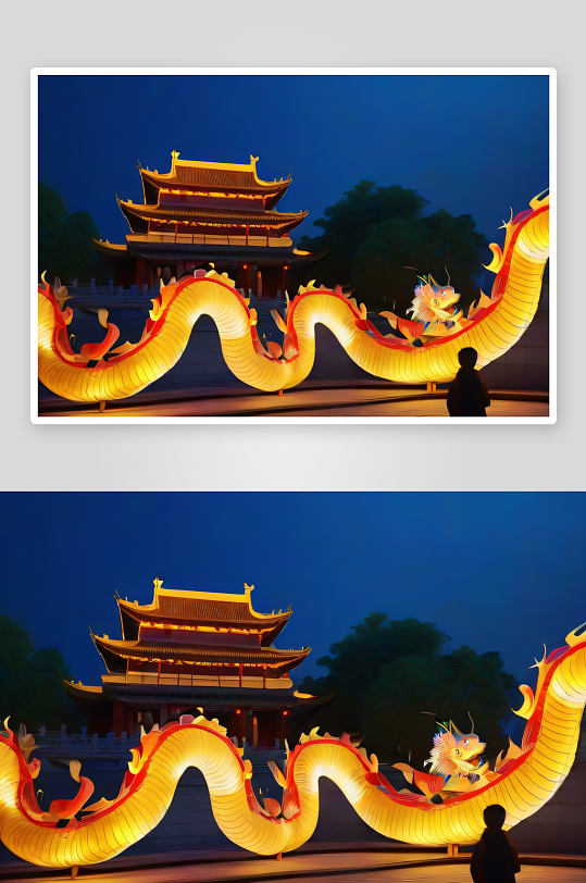 中国灯笼节浪漫现实主义的体现