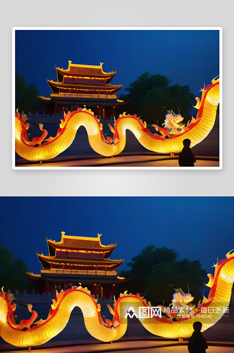 中国灯笼节浪漫现实主义的体现素材