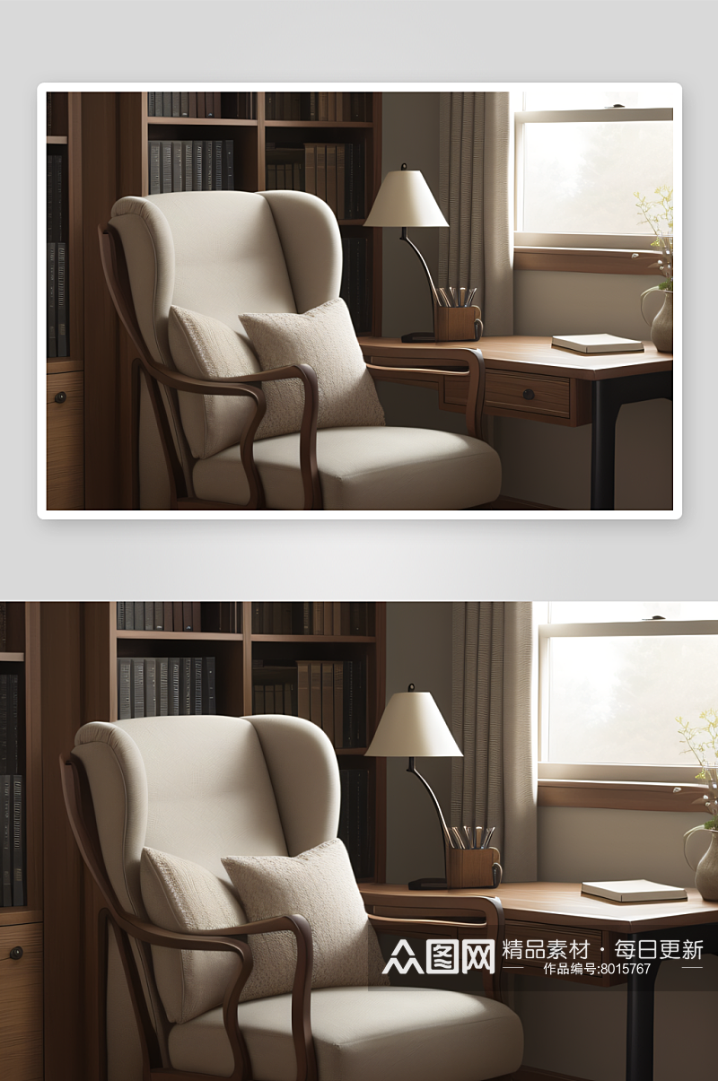 着重呈现椅子的工艺与设计细节素材