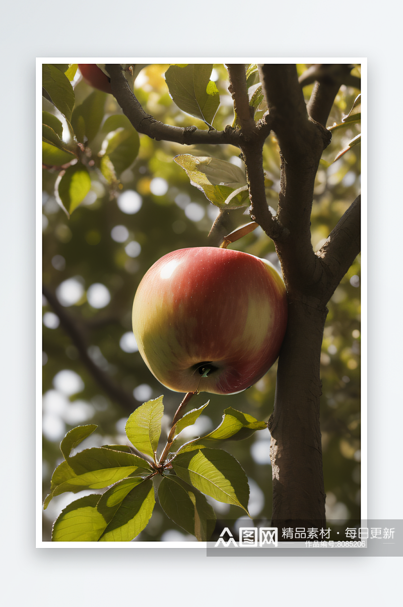营养水果的美味苹果艺术素材
