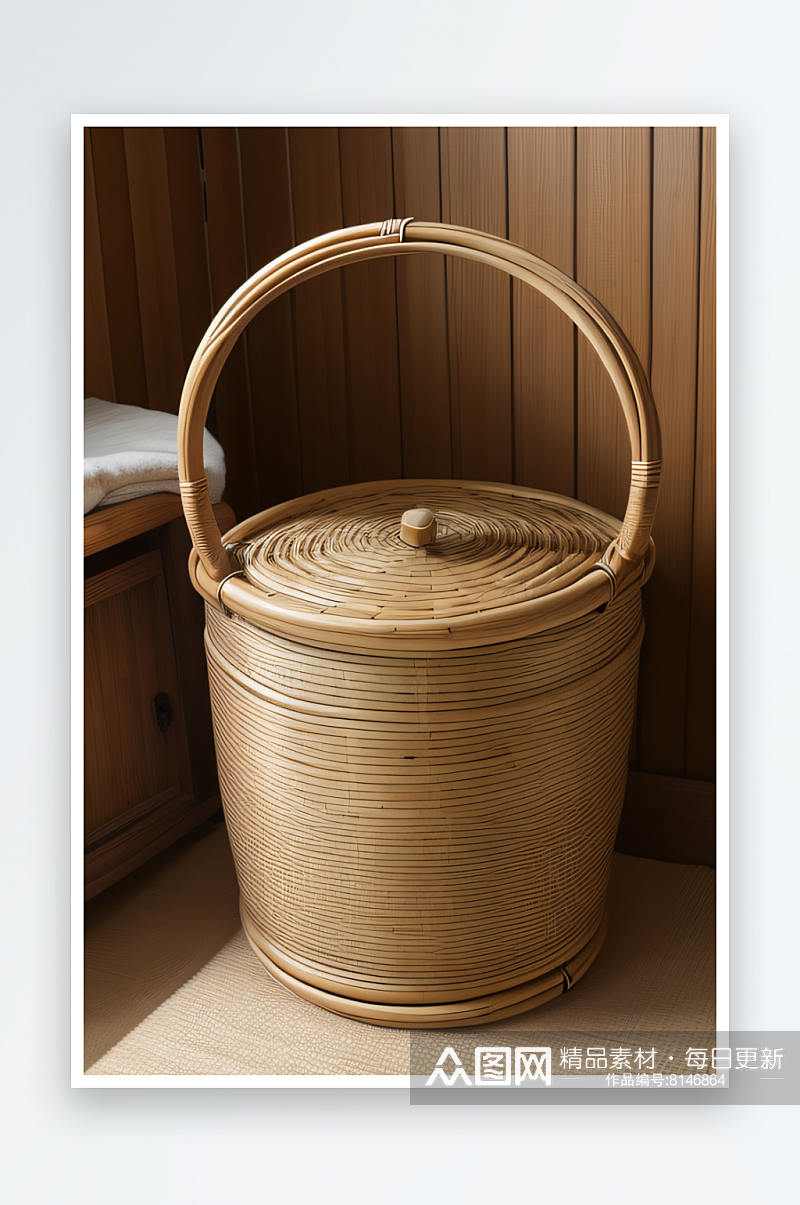 竹篮的工艺与实用素材