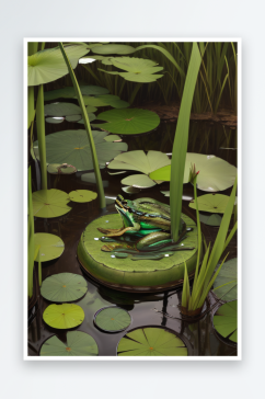 青蛙眼中的湿地绿洲