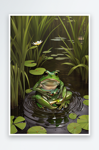 青蛙眼中的绿色自然天堂