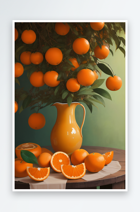 橙子的美味诱惑图片