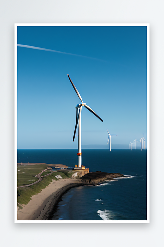 碧海蓝天风力发电的可持续之旅