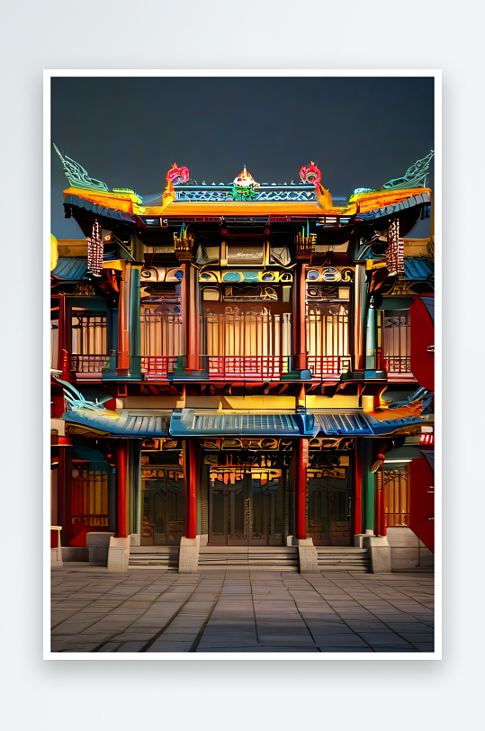 闪耀艺术中国调色板的绚丽光彩