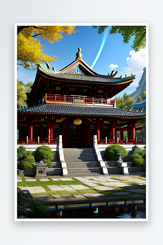 美轮美奂的古代中国宫殿