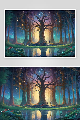 童话森林童年记忆中的奇妙森林