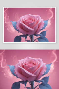 粉色玫瑰温柔花瓣中的浪漫梦境