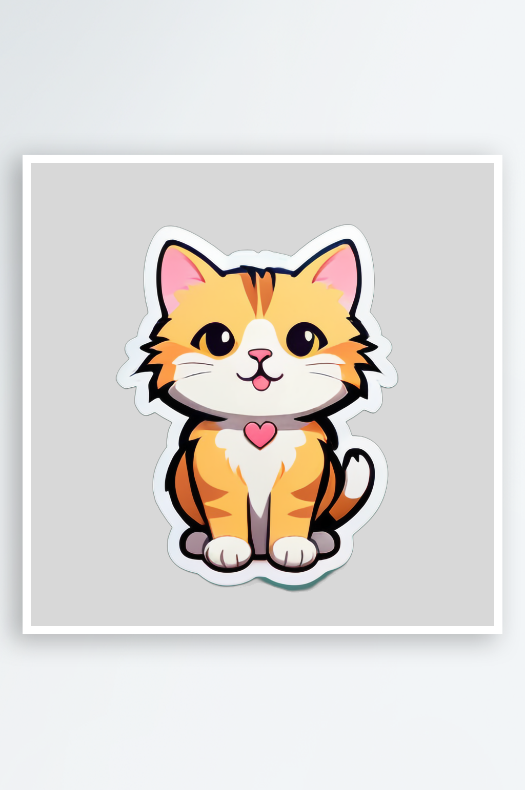 小猫贴画品鉴与收藏素材