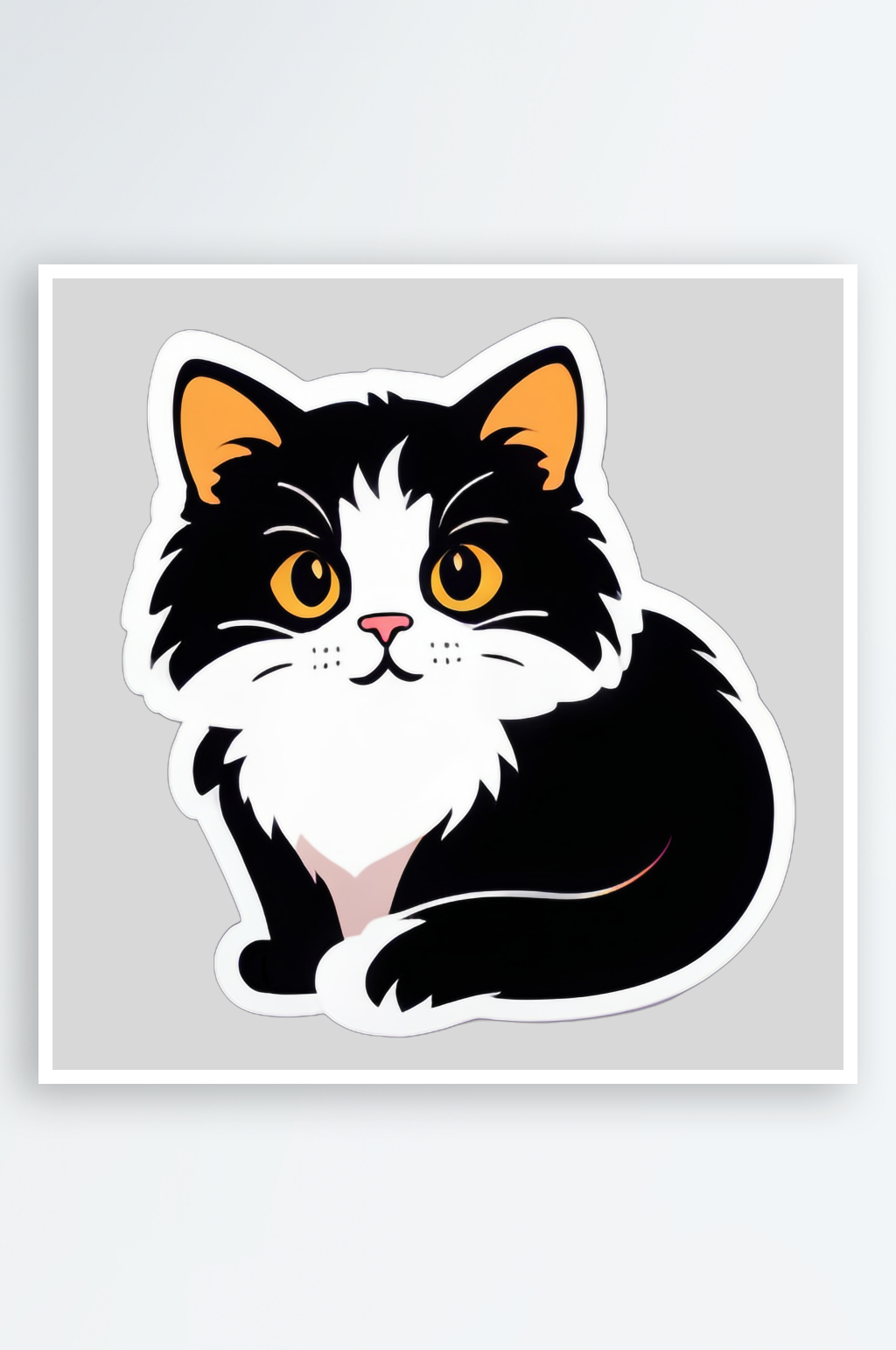 小猫贴画品鉴与收藏素材