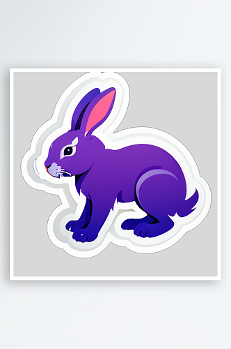 兔子贴画的祝福寓意与象征意义