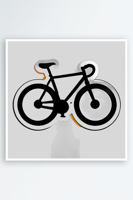 自行车贴图插画展现个性与风格
