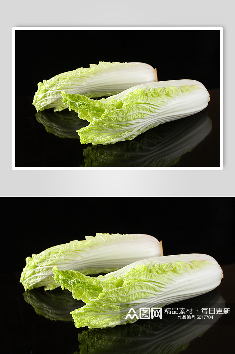 白菜新鲜白菜绿色蔬菜素材