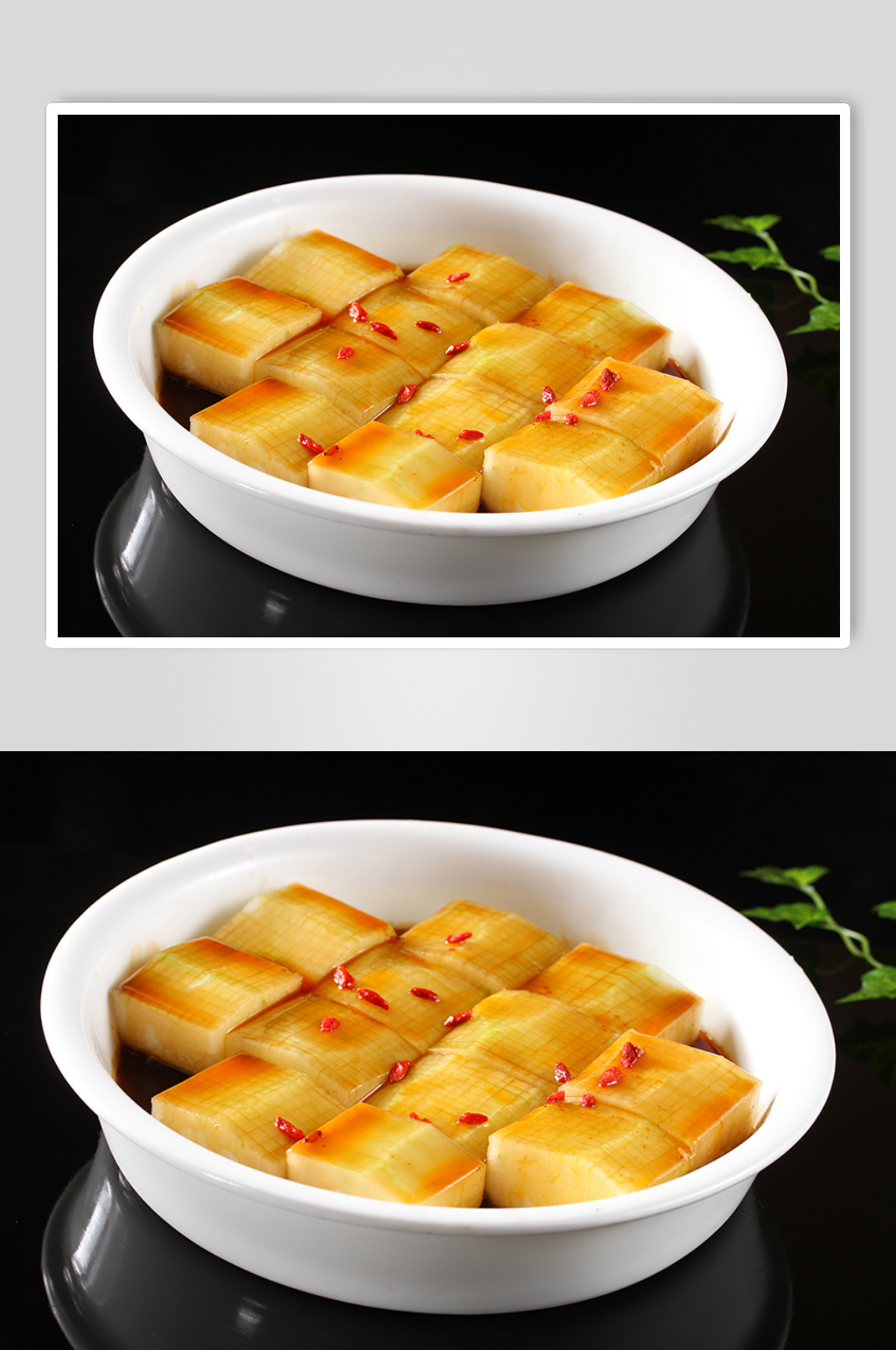 凉糕小吃中国特色小吃素材