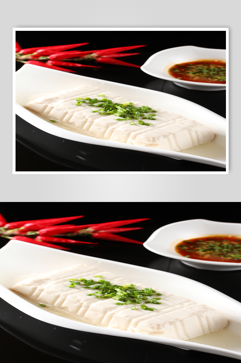 白水豆腐素豆腐清蒸豆腐素材
