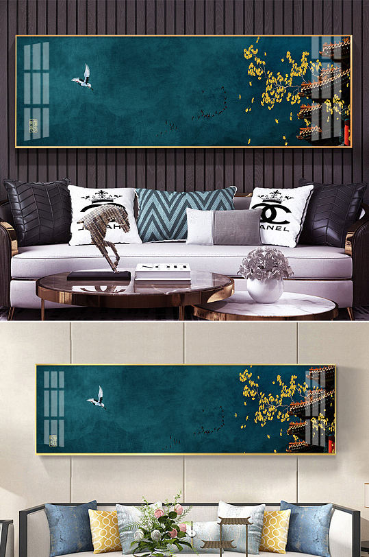 鸟语花香喜上眉梢花鸟装饰画-众图网