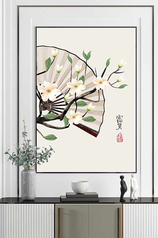 新中式現(xiàn)代簡約民俗裝飾畫