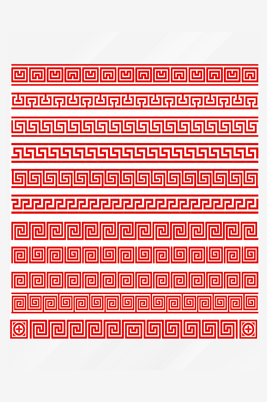 回纹回形纹长城纹回纹-众图网