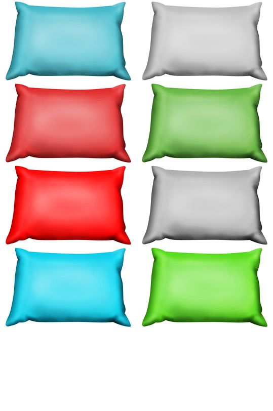 第145期多种颜色的枕头PNG图标