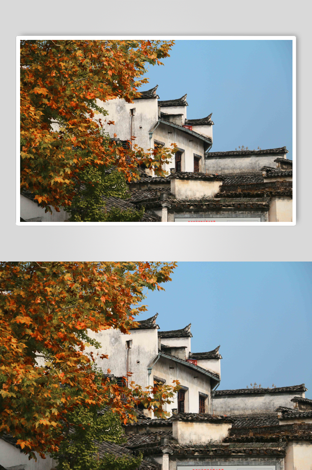 安徽西递景区摄影图片素材