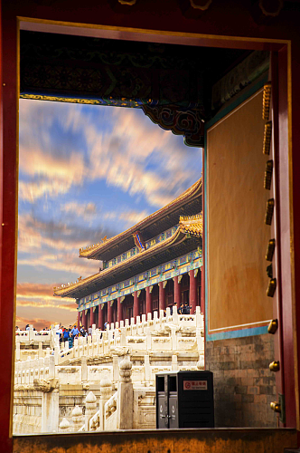 北京紫禁城摄影图片