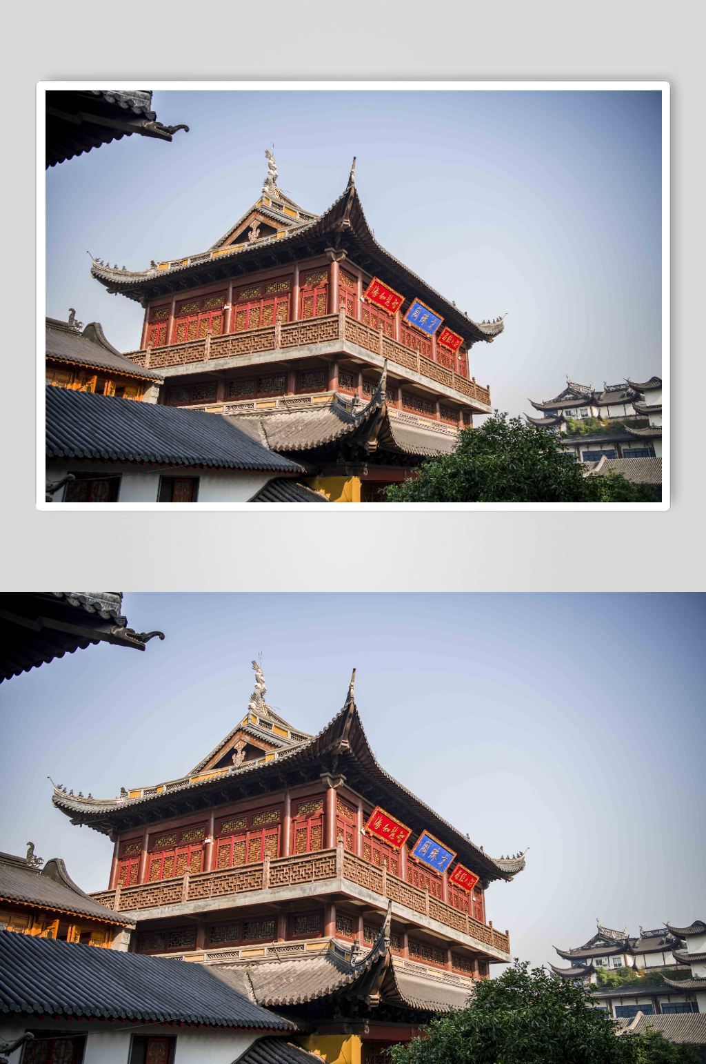 崇安寺古建筑摄影图片素材