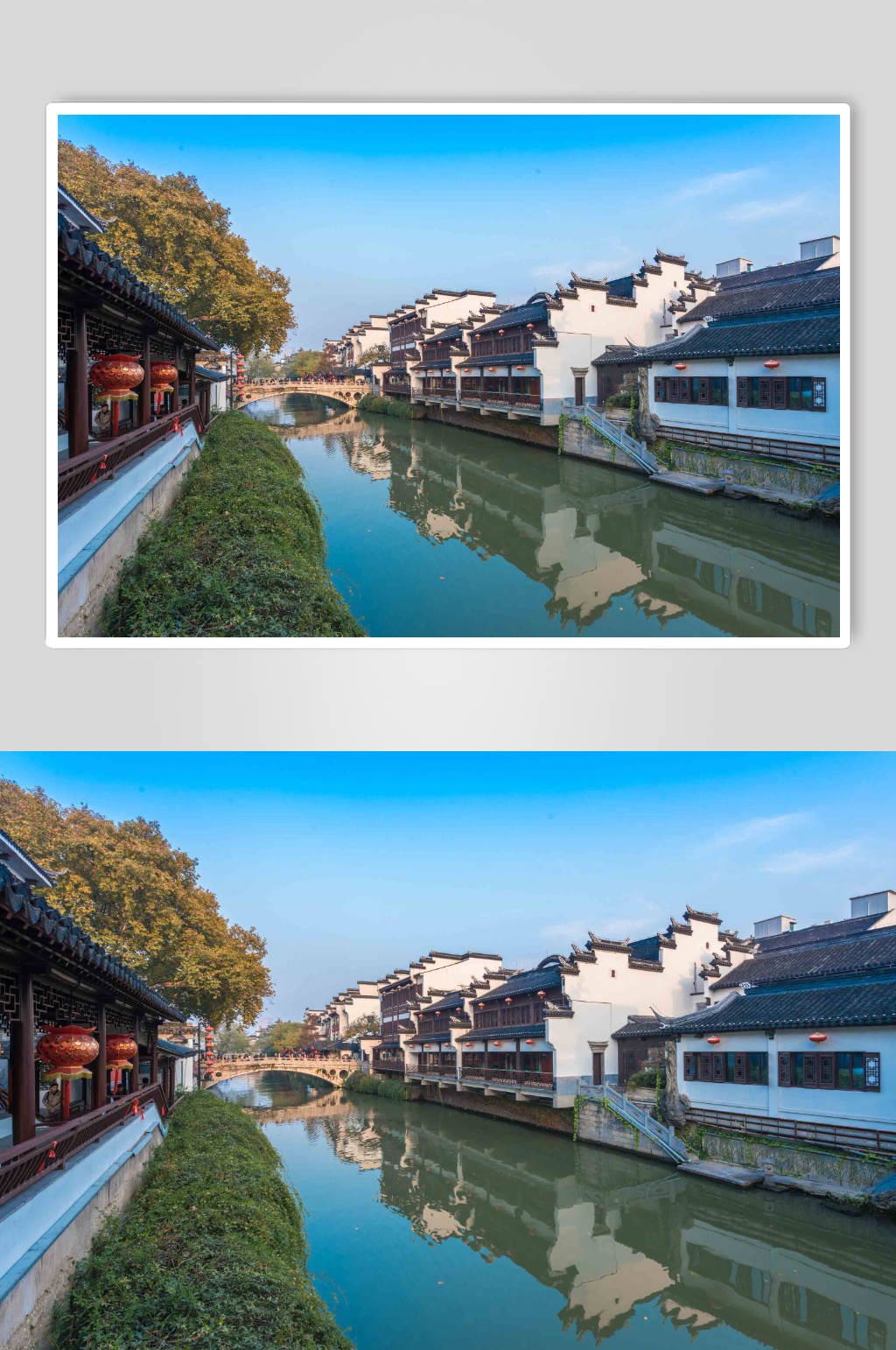 江苏南京秦淮河摄影图片素材