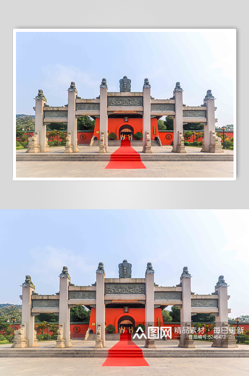 南宁孔庙摄影图片素材
