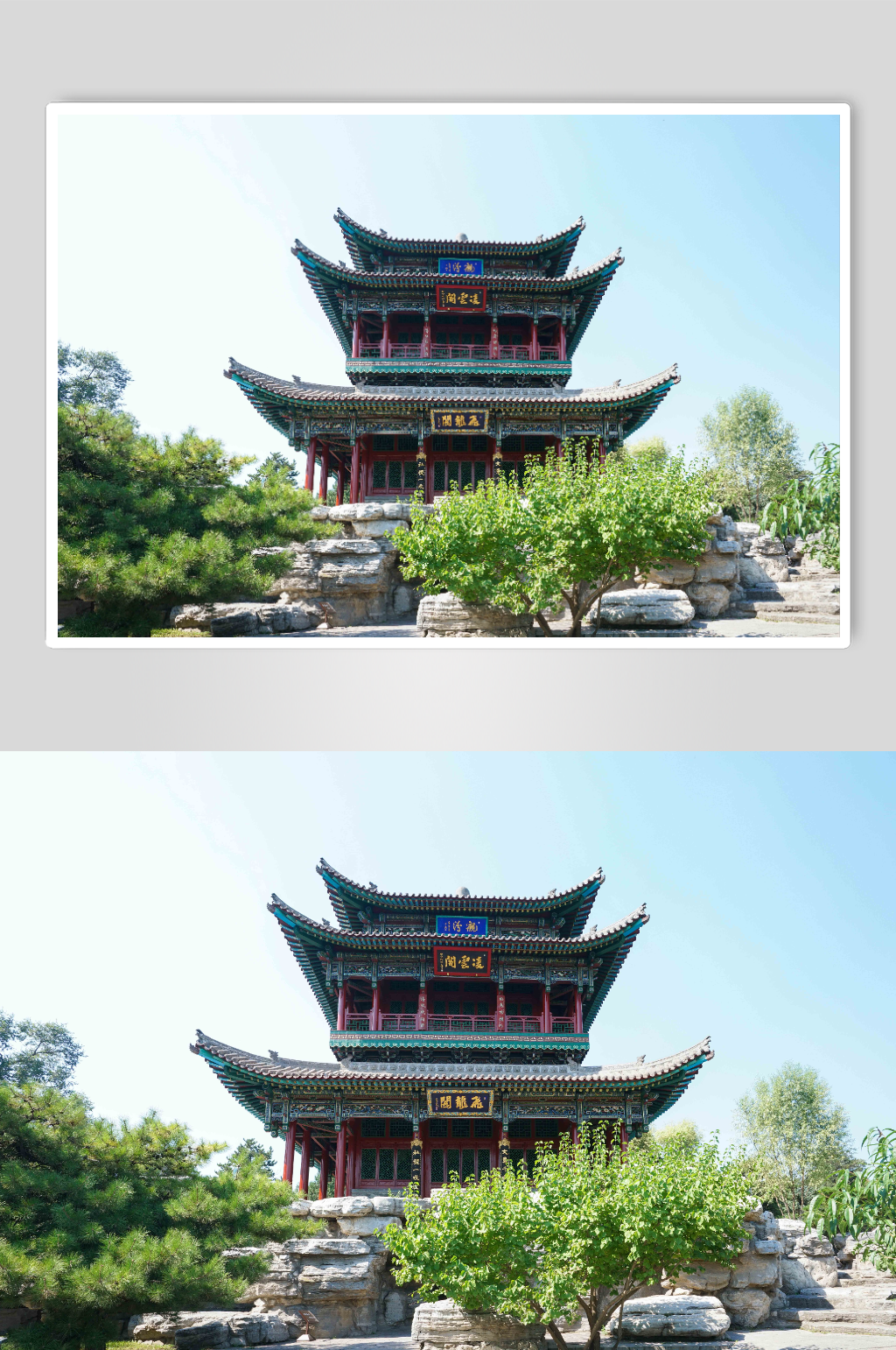 山西晋祠风景区摄影图片素材