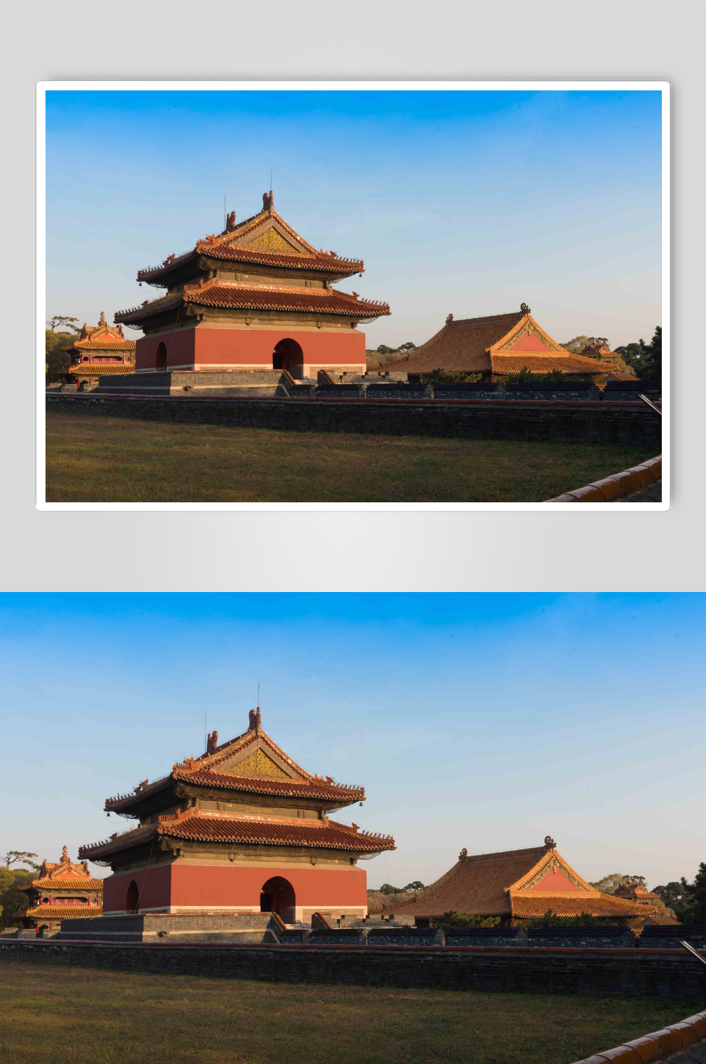 沈阳世界文化遗产清昭陵摄影图片素材