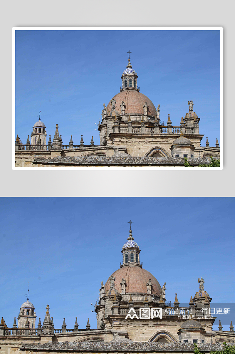 欧式教堂摄影图片素材